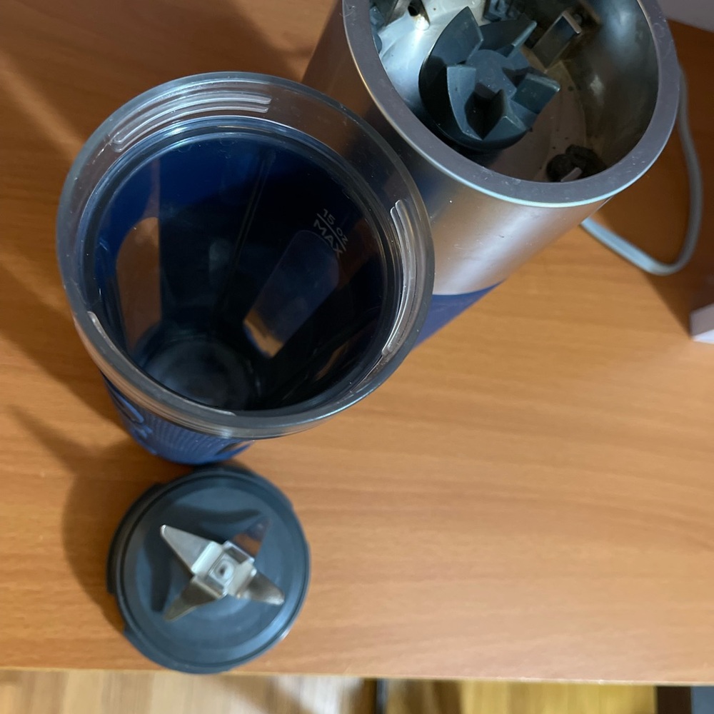 O'Yeet Blue and Silver Blender Set - Picture 2 of 4